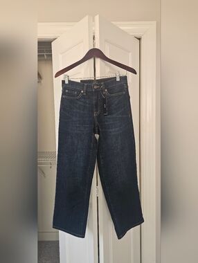 Banana Republic Dark Indigo Straight Jeans